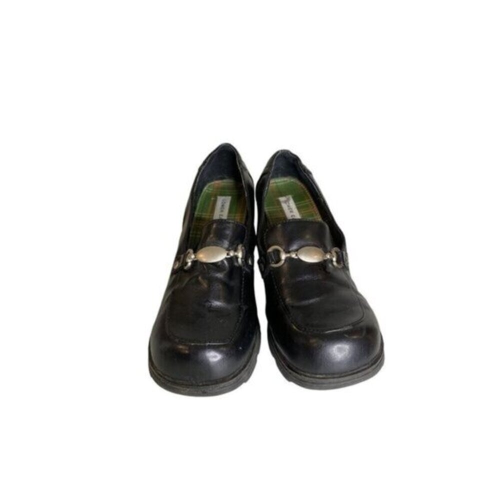 Y2K Black Chunky Heel Platforms‎ With Buckle Lower East Side Size 6.5 - Picture 3 of 5